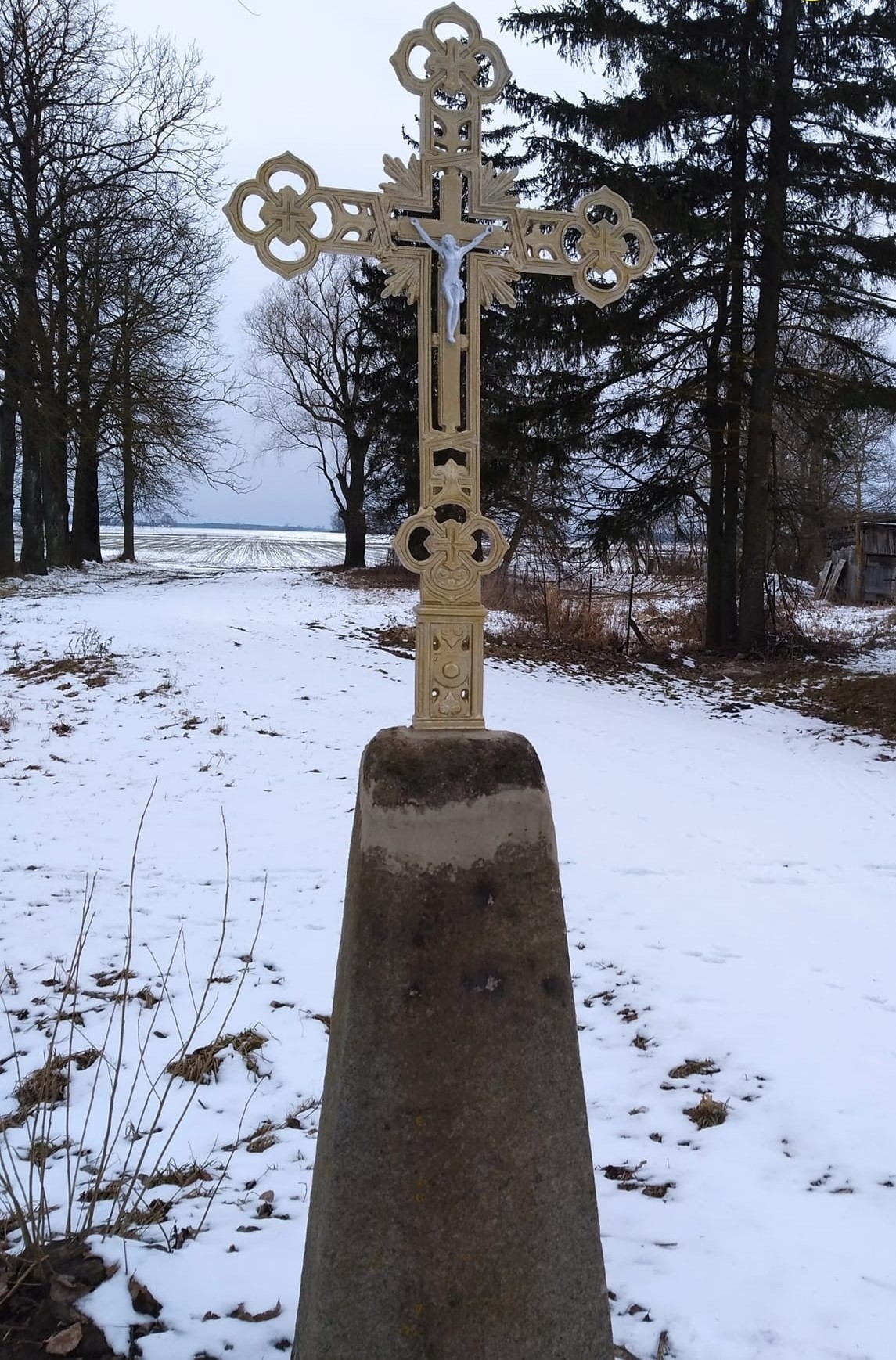 Kryžius Vilkiškių kaime